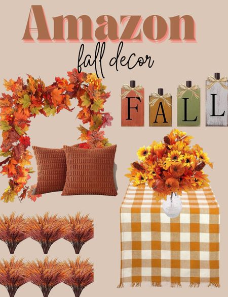 Amazon fall home decor 
Home decor, fall home decor, fall patio decor, fall home, Halloween decor, amazon home, found it on amazon, fall decor, throw pillow, living room decor, bedroom decor, modern, organic modern, French country, orange, leaves, tablescape, patio decor, shelf styling, shelf decor 
#amazon #falldecor #fallhomedecor

#LTKSeasonal #LTKhome #LTKFind