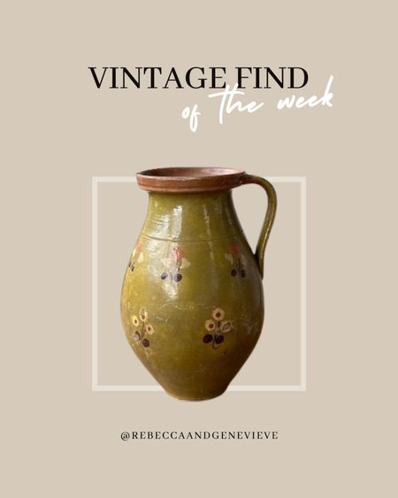 Vintage find: Natural wabi sabi terracotta vase from the 70s 🤩

#LTKhome #LTKfindsunder100