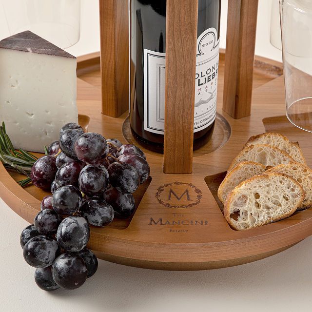 Personalized Wine & Cheese Carousel | UncommonGoods