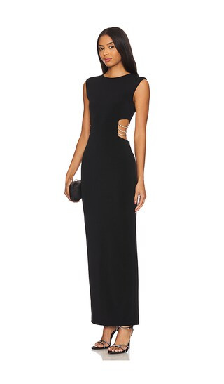 Mila Maxi Dress in Black | Revolve Clothing (Global)
