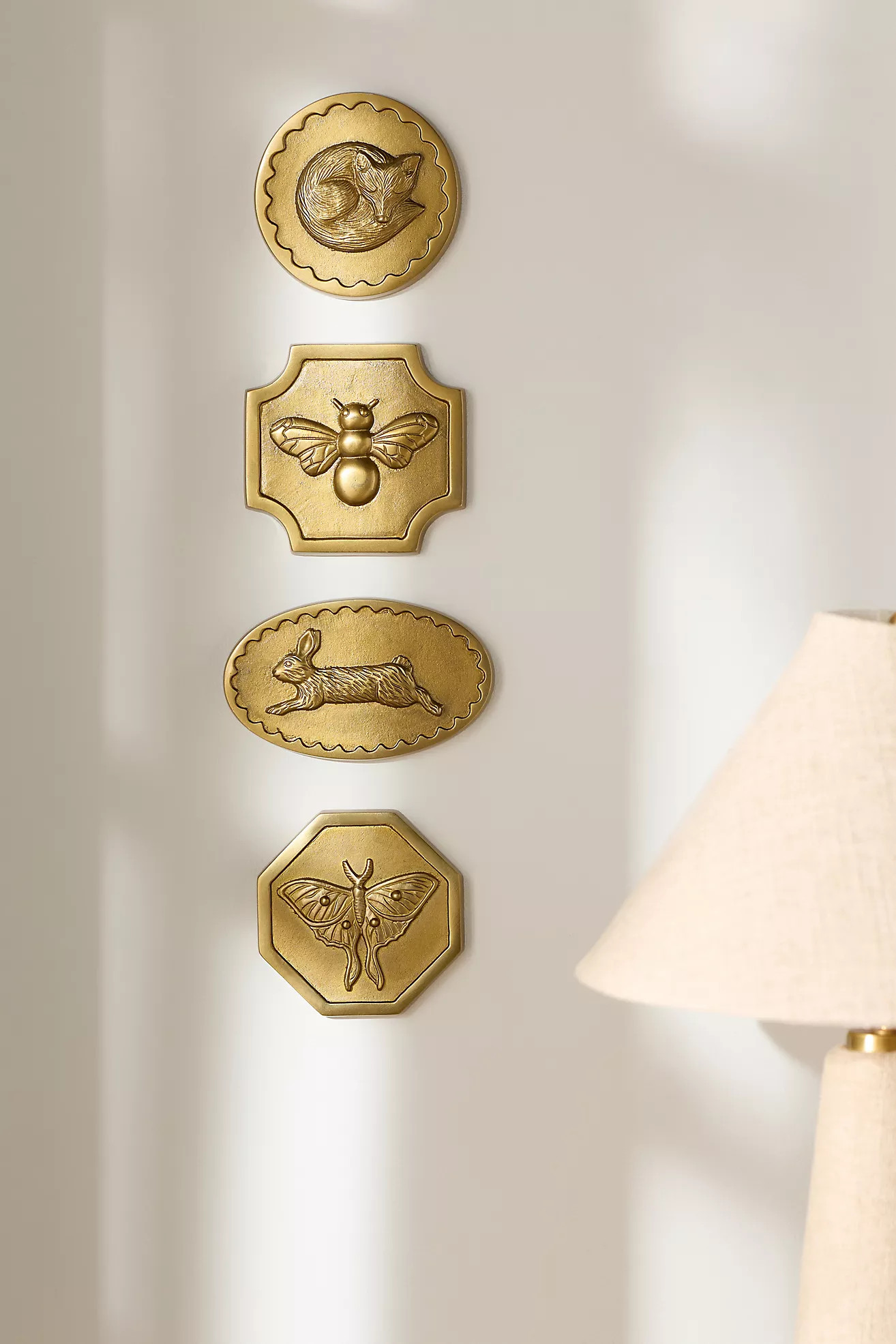 Anneli Brass Animal Icon Gallery Wall Charm | Anthropologie (US)