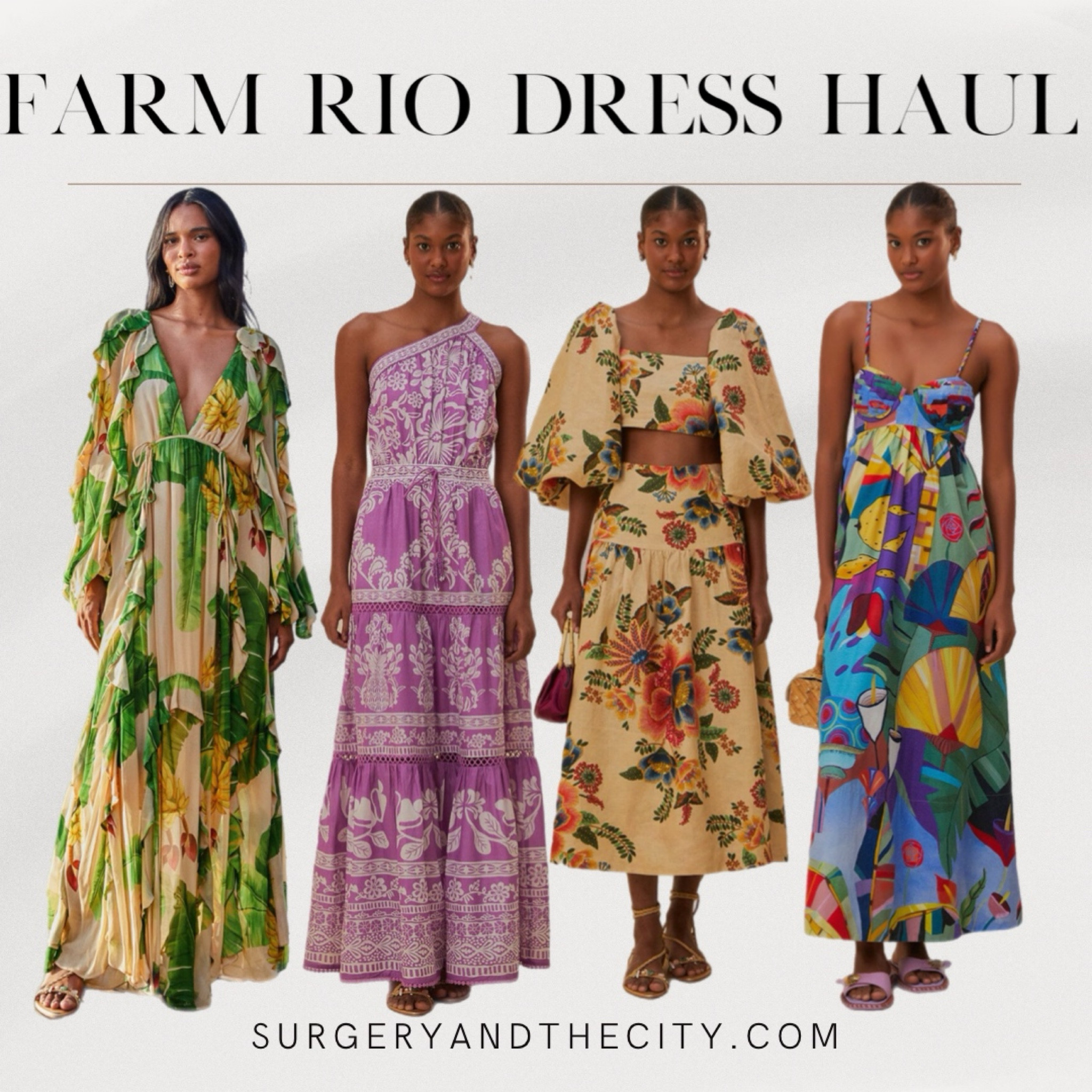 Farm Rio summer and spring dress haul

#LTKSeasonal