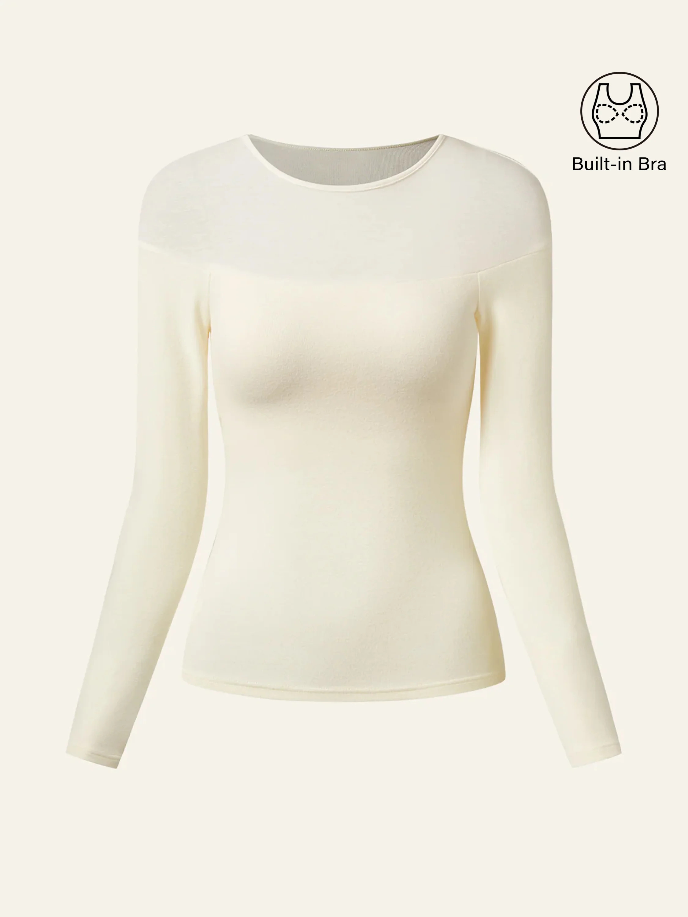 Tencel Wool Sheer Shoulder Brami Top | OGL