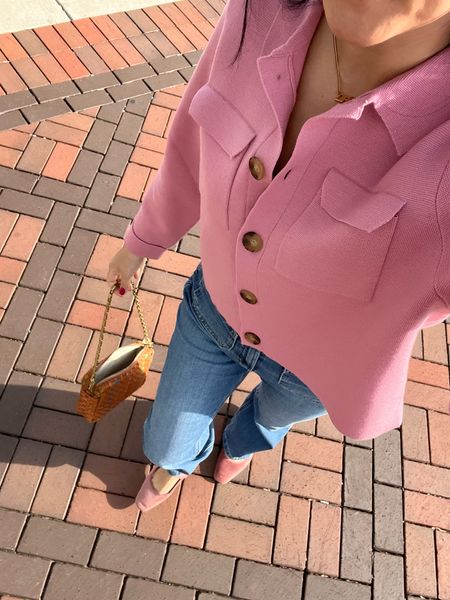 I don’t even know how to describe this gorgeous pink/lavender/rose colored cardigan but I just know that it’s perfect in every way 💗 

#LTKstyletip