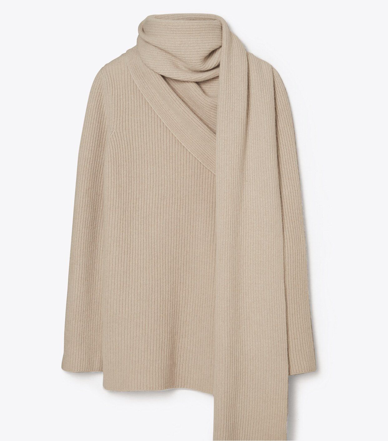 Tory Burch Cashmere-blend Convertible Wrap Sweater: Women's Clothing | Tory Burch (US)