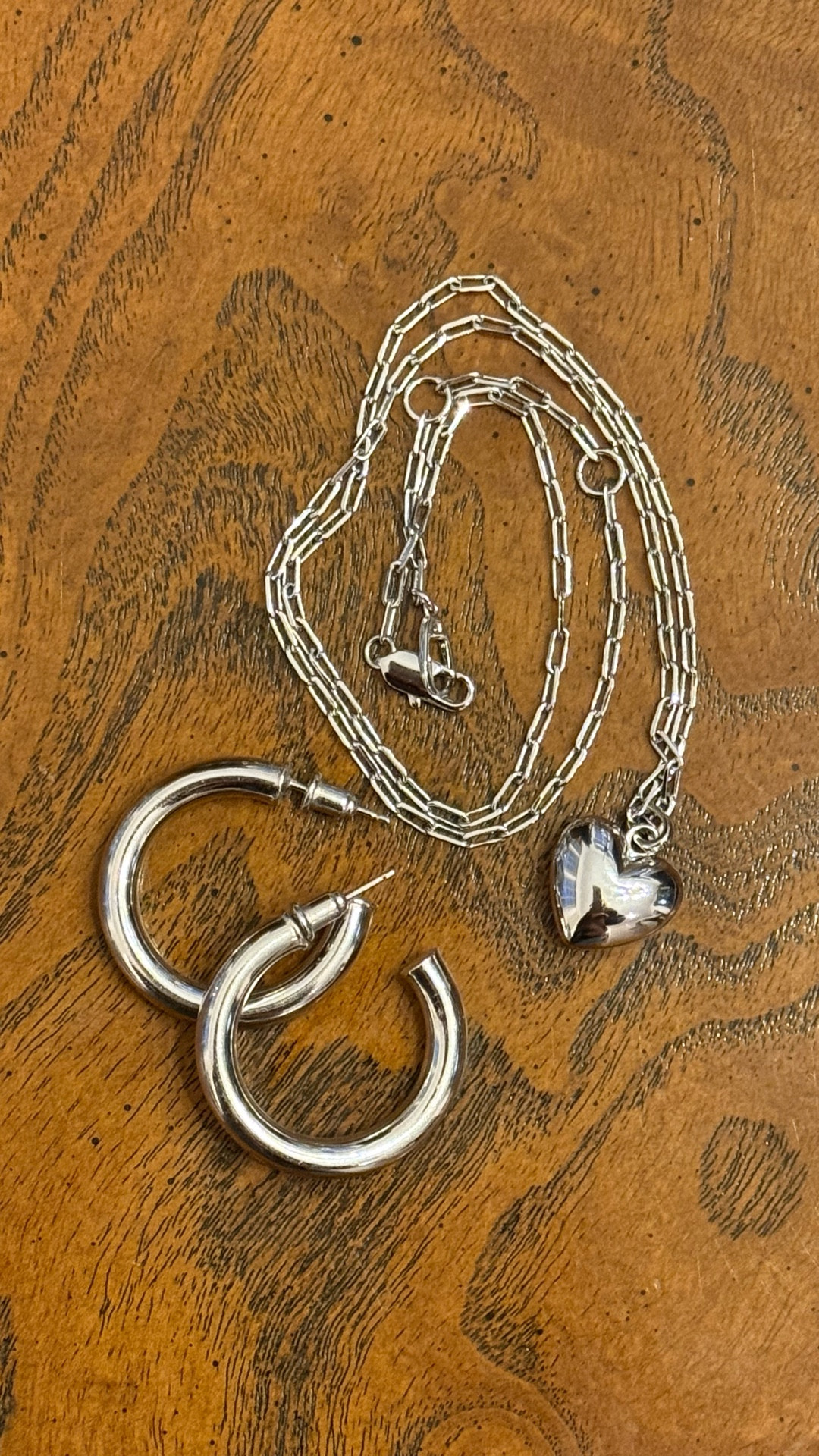 I’ve been wanting this puffy heart necklace for a while and I finally got it.  And I’m glad I did.  The chain is SO smooth and the heart is substantial enough that the clasp doesn’t travel around.  It’s also rhodium plated so it’s tarnish free.  And these earring earrings come in several sizes and colors.  Everything is budget friendly! 

#LTKHoliday #LTKSaleAlert #LTKGiftGuide