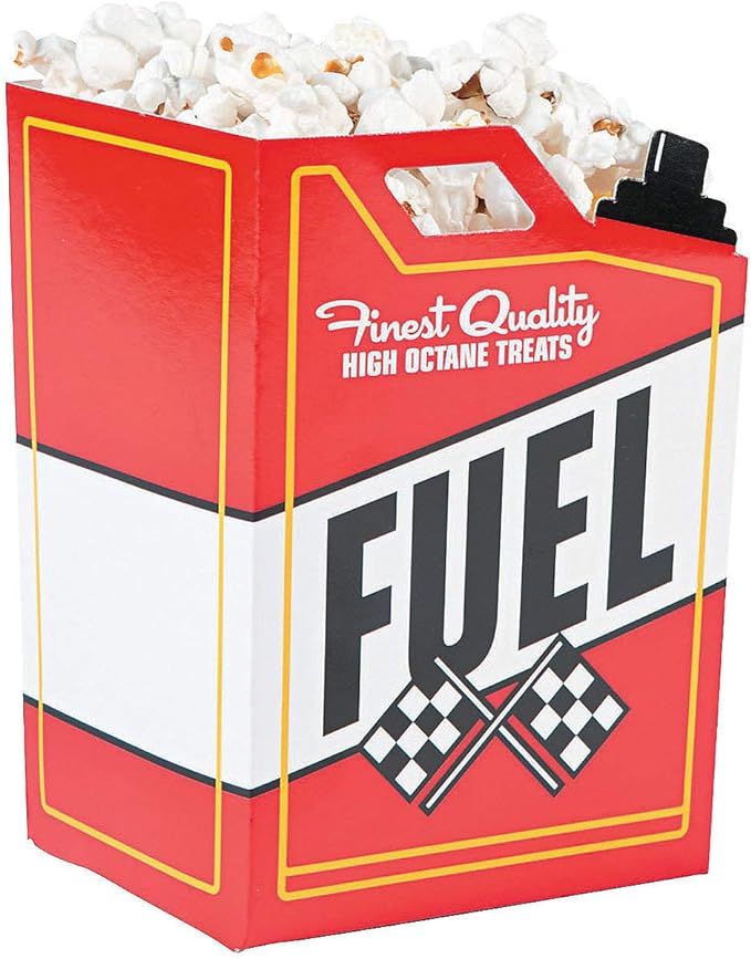 Race Car Fuel Can Popcorn Treat Boxes - Racing Birthday Party Supplies - 24 Pieces | Amazon (US)