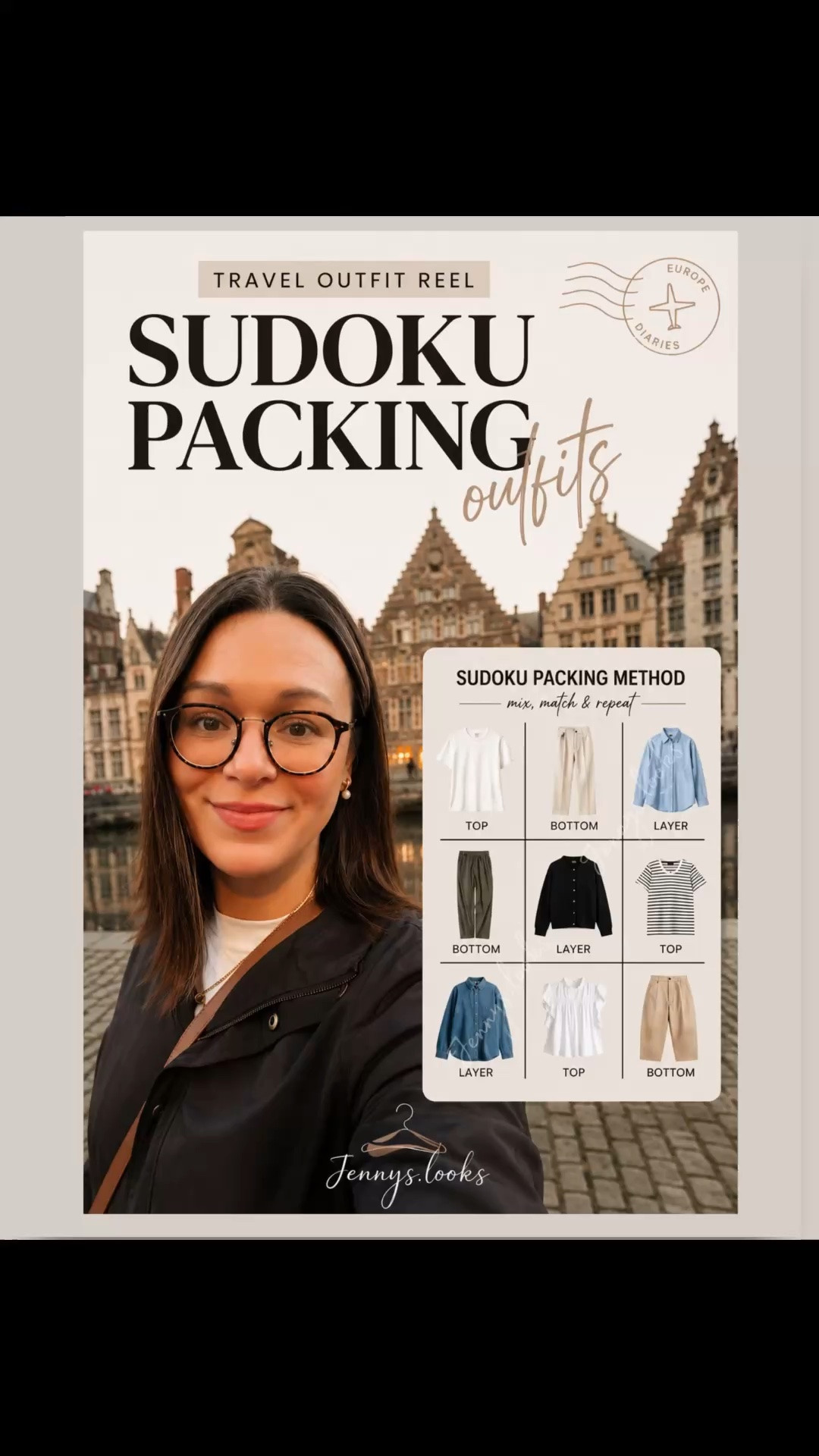 See my sudoku travel styles on me during my 6 days trip to Belgium & Northern France 😍

Capsule Wardrobe 
Travel Capsule 
Sudoku Packing

#LTKeurope #LTKmidsize #LTKtravel