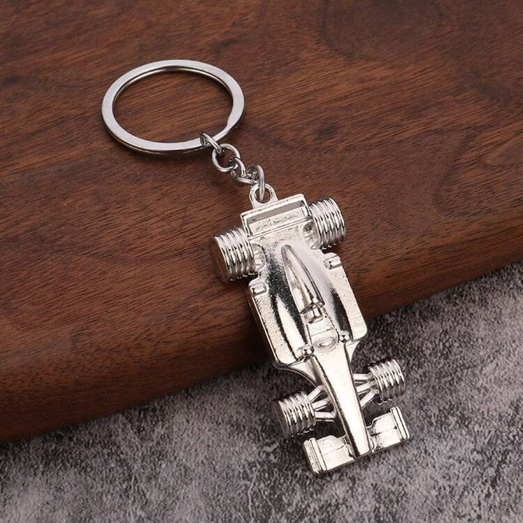 F1 Solid Racing Keychain Auto Club Exhibition Advertising Gifts Simulation Electric Motorcycle Keychain | SHEIN