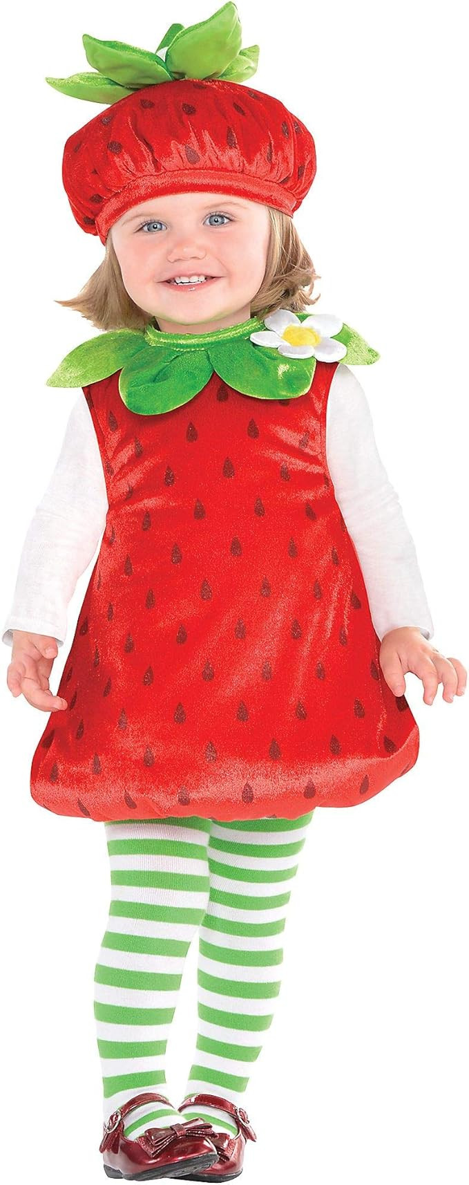 Strawberry Baby Costume | 12-24 mos. | 3 Pcs. | Amazon (US)