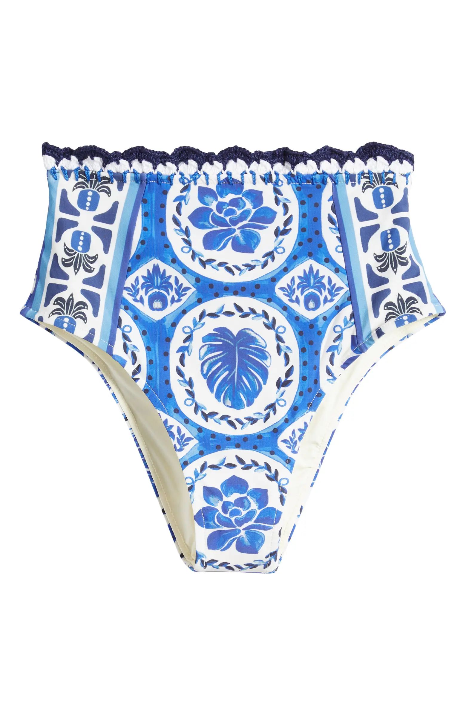 FARM Rio Tile Dream Bikini Bottoms | Nordstrom | Nordstrom