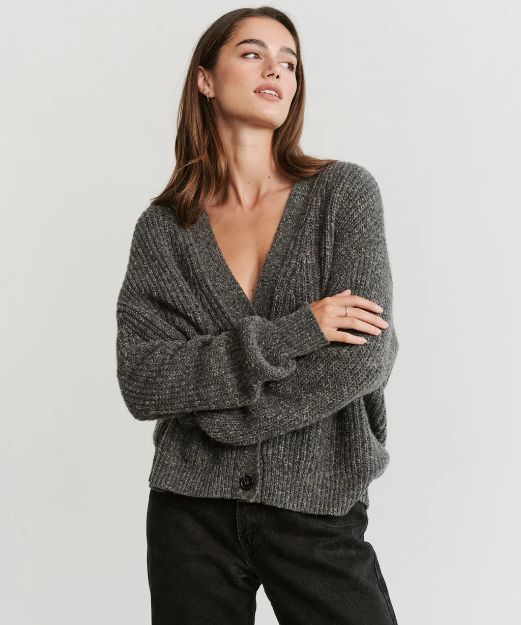 Cropped Cashmere Cocoon Cardigan | Jenni Kayne