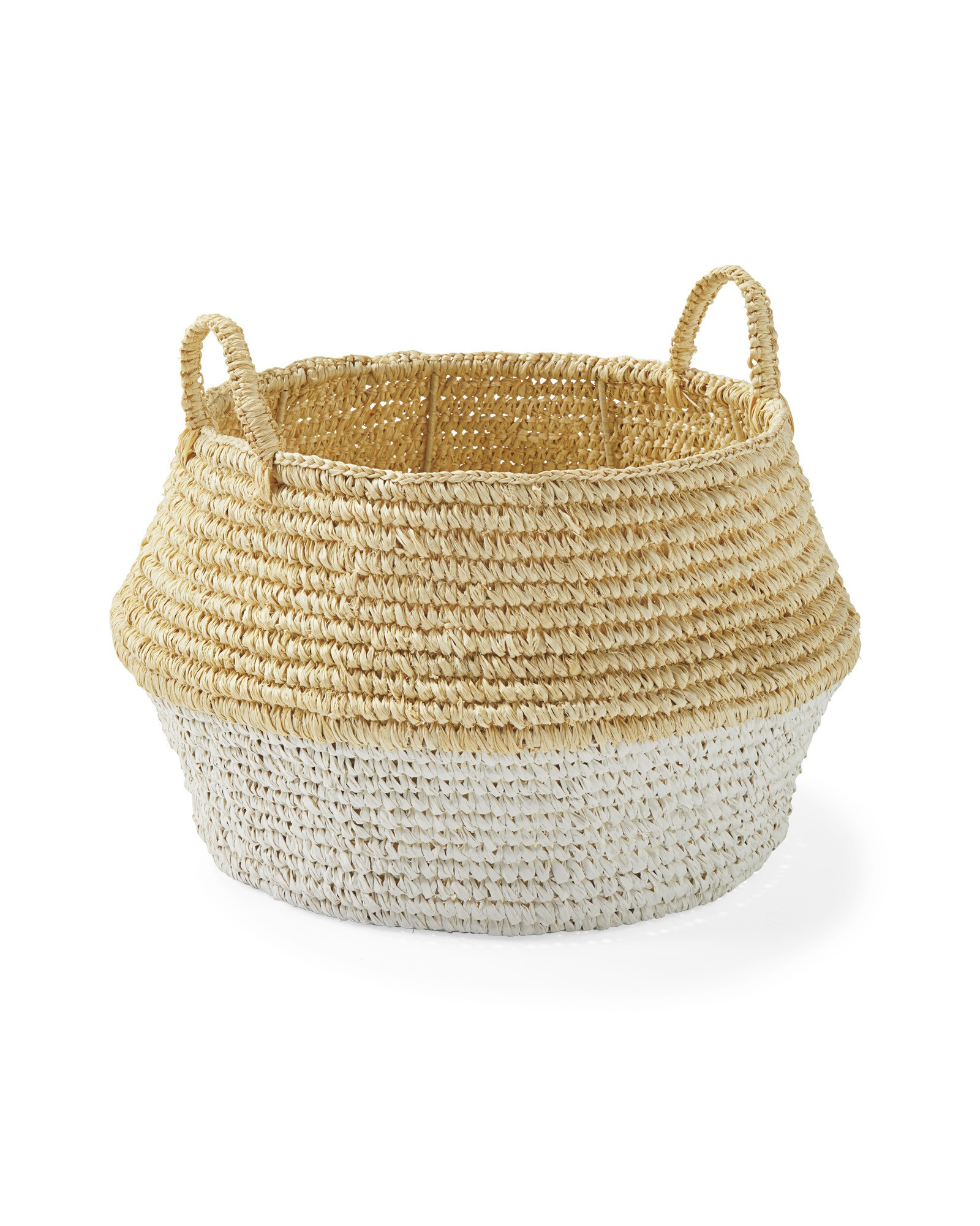 Ocean Point Colorblock Baskets | Serena and Lily