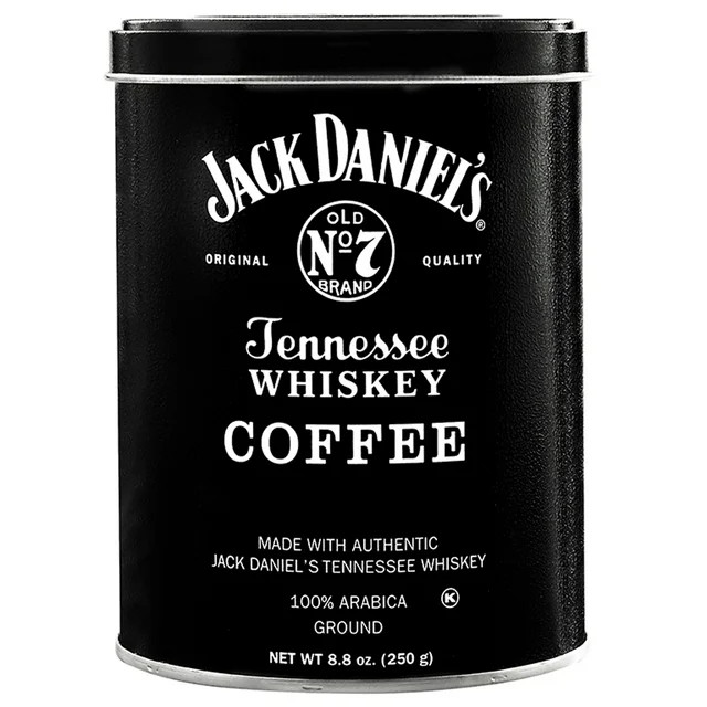 Jack Daniel's Tennessee Whiskey Coffee, 8.8 oz Can, Medium Roast, Ground Coffee | Walmart (US)