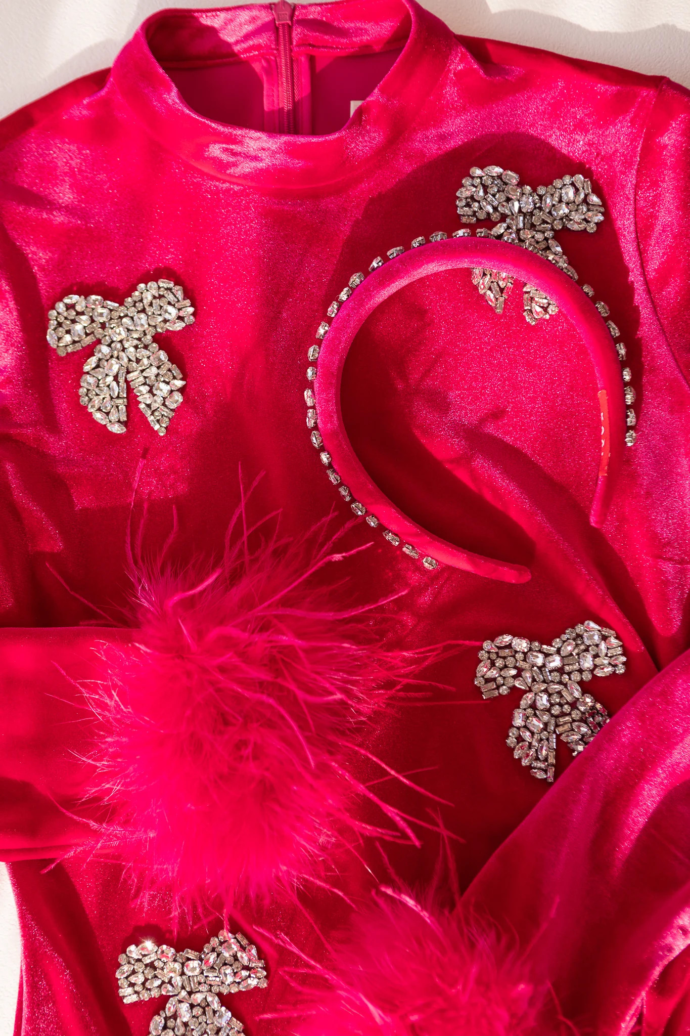 Ivy City x Kaxi Hollywood Velvet and Gem Headband | Ivy City Co