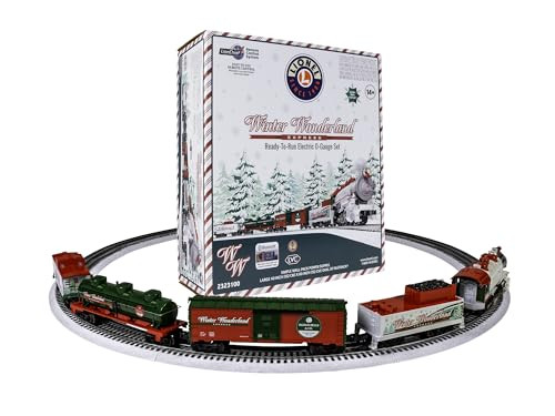 Lionel Winter Wonderland LionChief 5.0 Electric O Gauge Train Set with Bluetooth & Remote One Col... | Amazon (US)