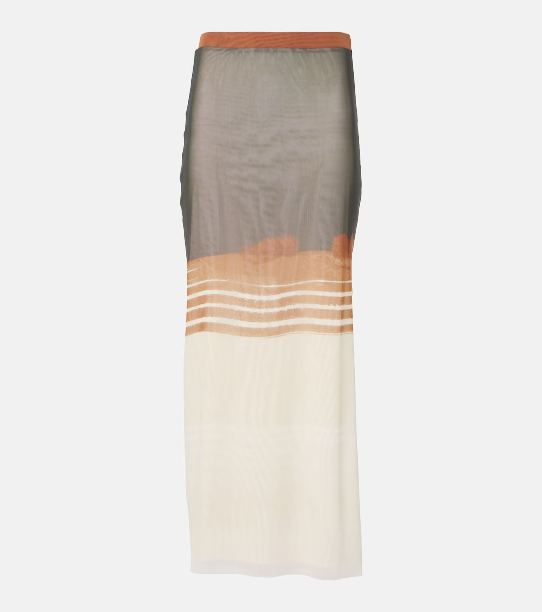 Breeze Bandeau striped maxi skirt | Mytheresa (US/CA)