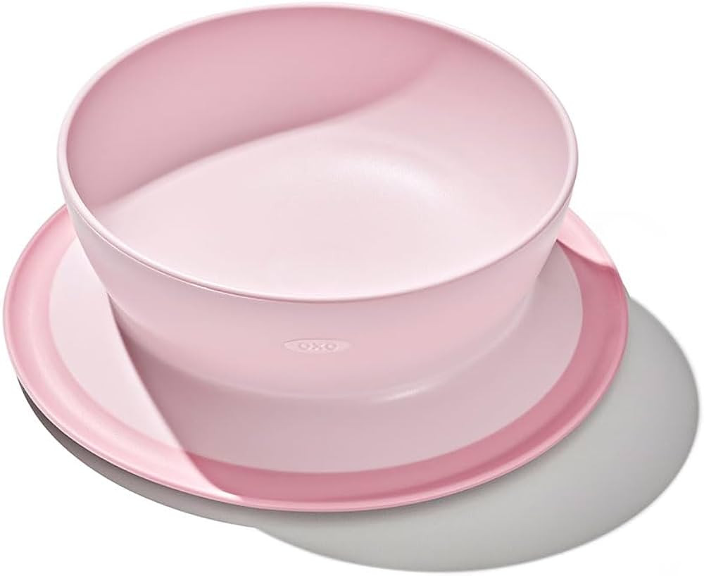 OXO Tot Stick and Stay Suction Bowl - Blossom | Amazon (US)