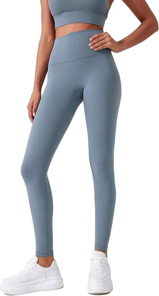 Yvette Womens Athletic Leggings High Waisted Tummy Control Tights for Women | Amazon (US)
