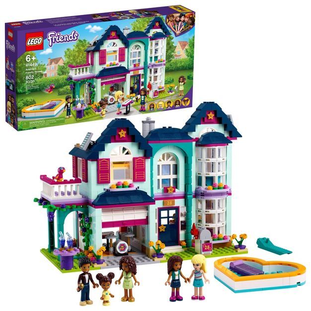 LEGO Friends Andrea's Family House Building Kit 41449 | Target