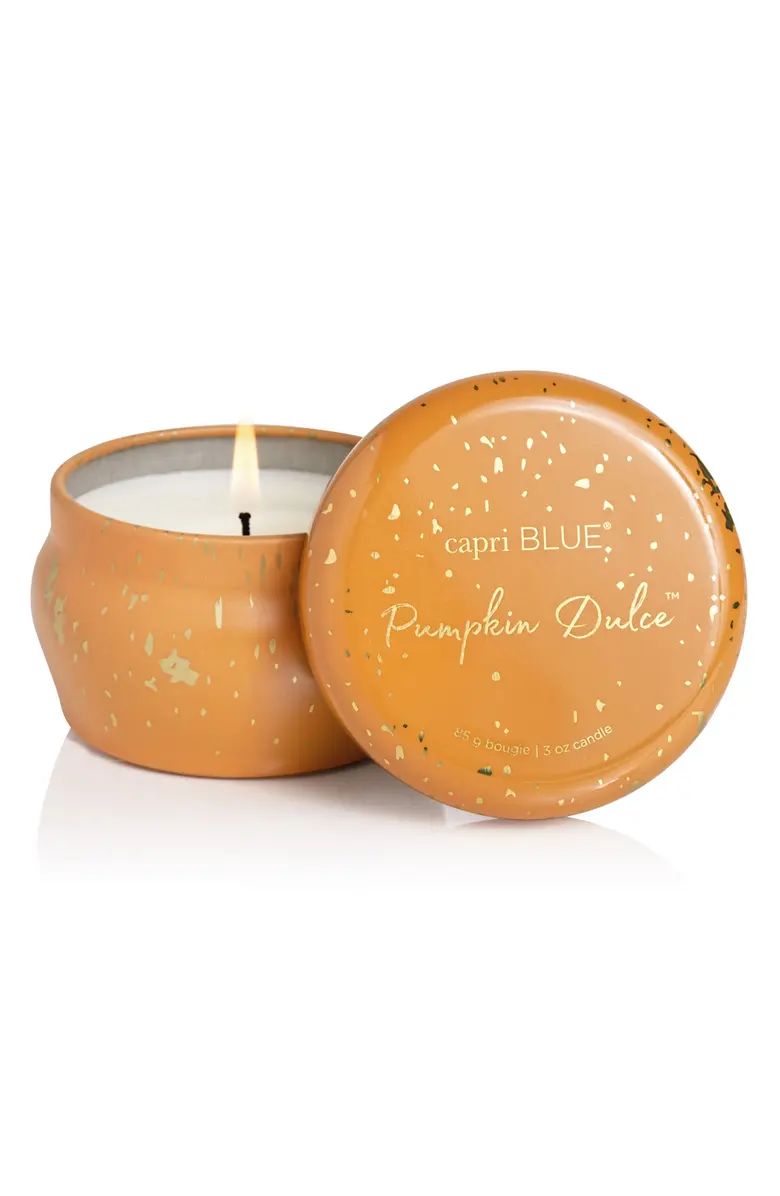 Pumpkin Dulce Glimmer Mini Tin Candle | Nordstrom