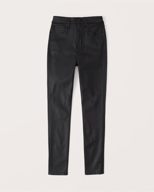 Women's High Rise Super Skinny Ankle Jeans | Women's Bottoms | Abercrombie.com | Abercrombie & Fitch (US)