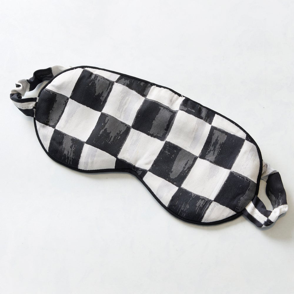 Courtly Check Eye Mask | MacKenzie-Childs