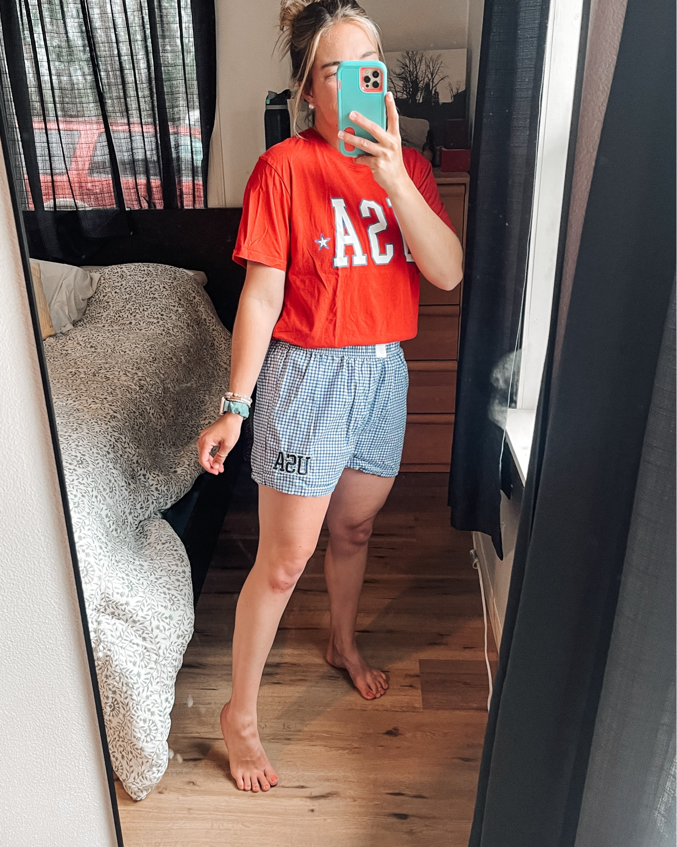 Fourth of July 
Fourth of July outfit 
Simple Fourth of July outfit 
Casual Fourth of July outfit 
Americana outfit 
Outfit for the Fourth of July 
Red white and blue outfit 
Patriotic outfit

#LTKSeasonal #LTKootd