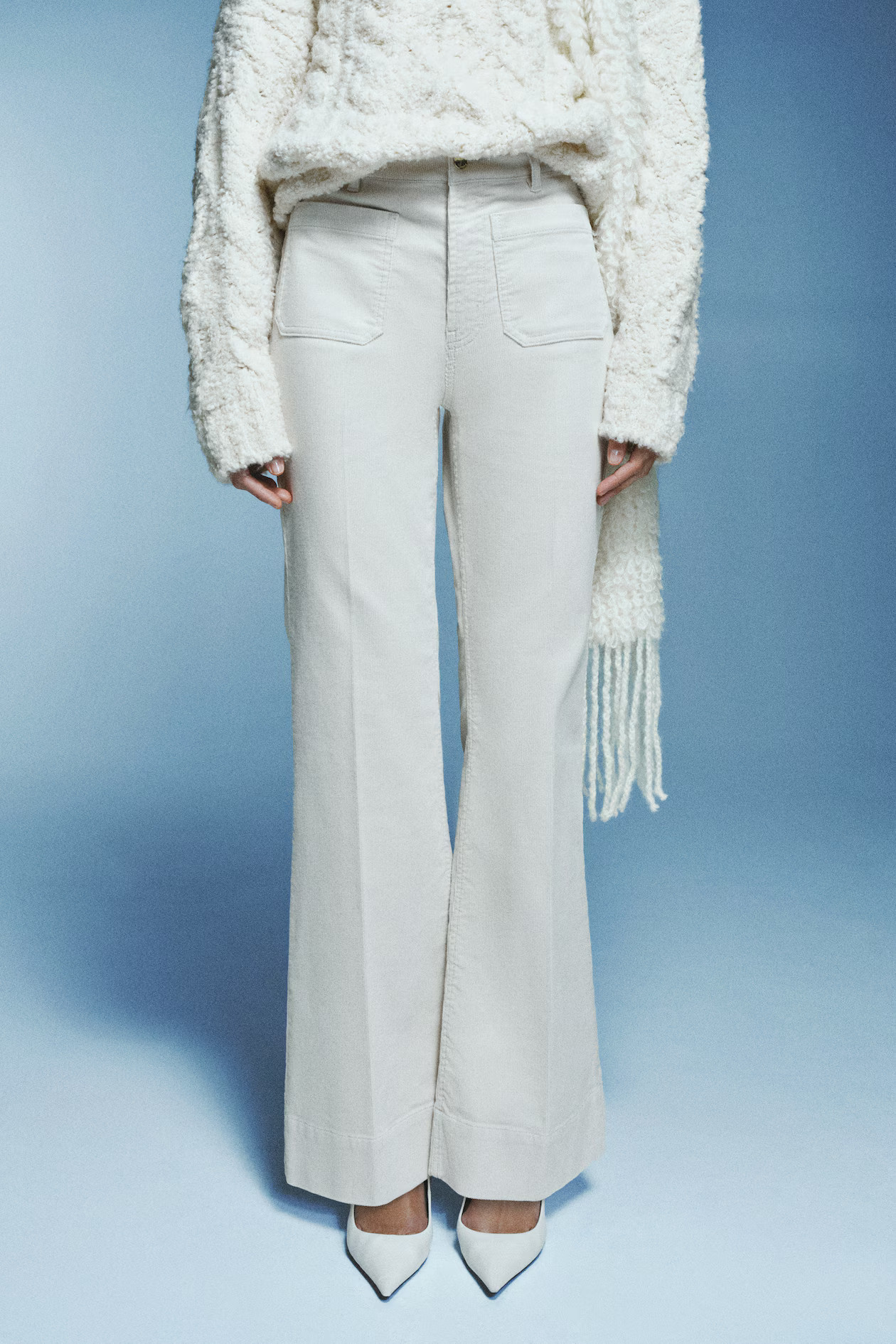 Ausgestellte Cordhose | H&M (DE, AT, CH, NL, FI)