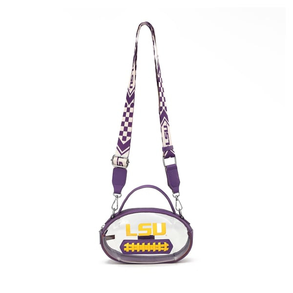 LSU Tigers Montana West Women's Clear Crossbody Bag - No Color | Fanatics