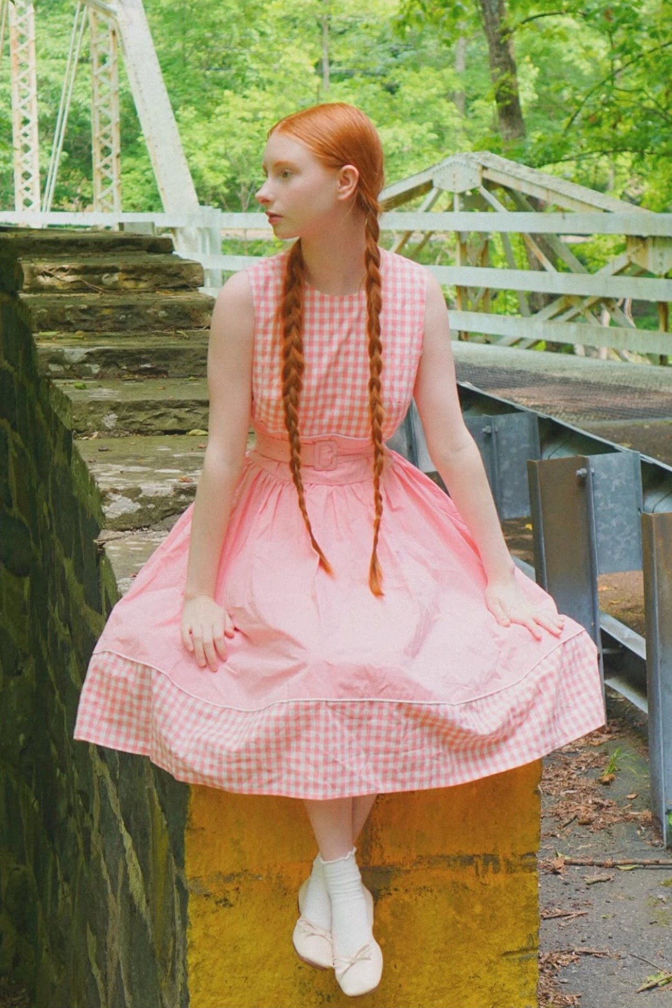 The most flattering vintage inspired gingham pink dress! 💕#retro#vintage#pink#gingham

#LTKFindsUnder100 #LTKFindsUnder50