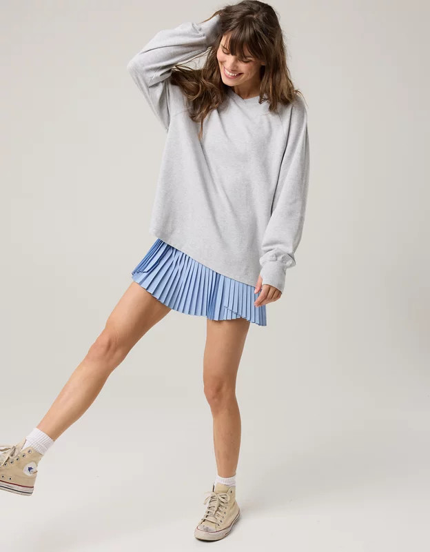 OFFLINE By Aerie Pique Long Sleeve T-Shirt | Aerie