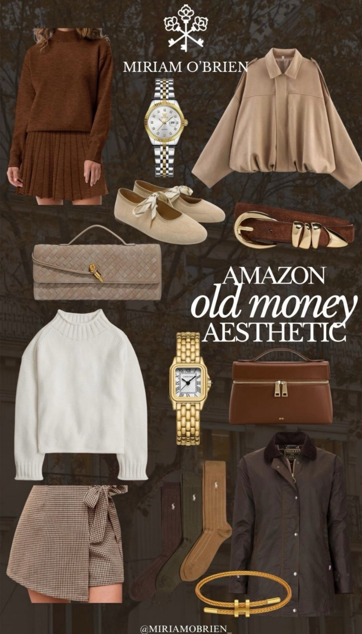Elevate your look with timeless and elegant fashion pieces. Check them out!

Follow me at @miriamobrien_ on IG and TikTok! 

#AmazonFashion #AmazonFallFashion #AmazonFinds #AmazonOldMoney

#LTKStyleTip #LTKSeasonal #LTKOver40

#LTKSeasonal #LTKStyleTip #LTKGiftGuide

#LTKHoliday #LTKOver40 #LTKGiftGuide