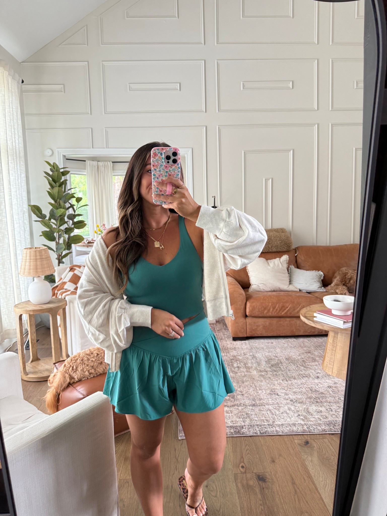 These tank tops are my favorite!! Wearing a size small!! 30% off today! 

Workout set 
Workout outfit 
Gym outfit 
Gym set 
Aerie 

#LTKFindsUnder50 #LTKActive #LTKStyleTip