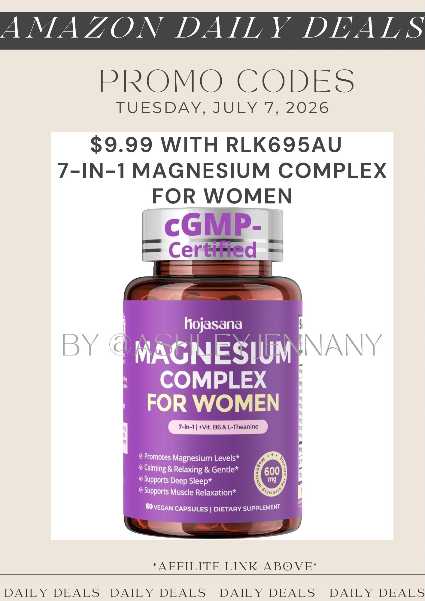 Magnesium

#LTKSaleAlert #LTKBeauty