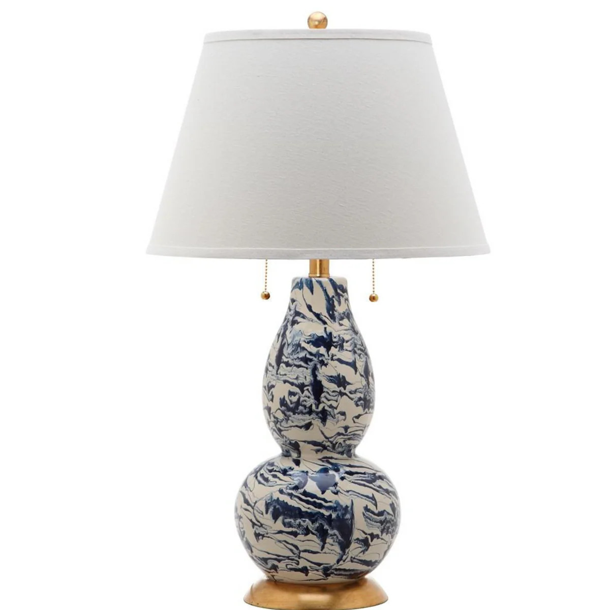 Color Swirls Table Lamp | The Well Appointed House, LLC