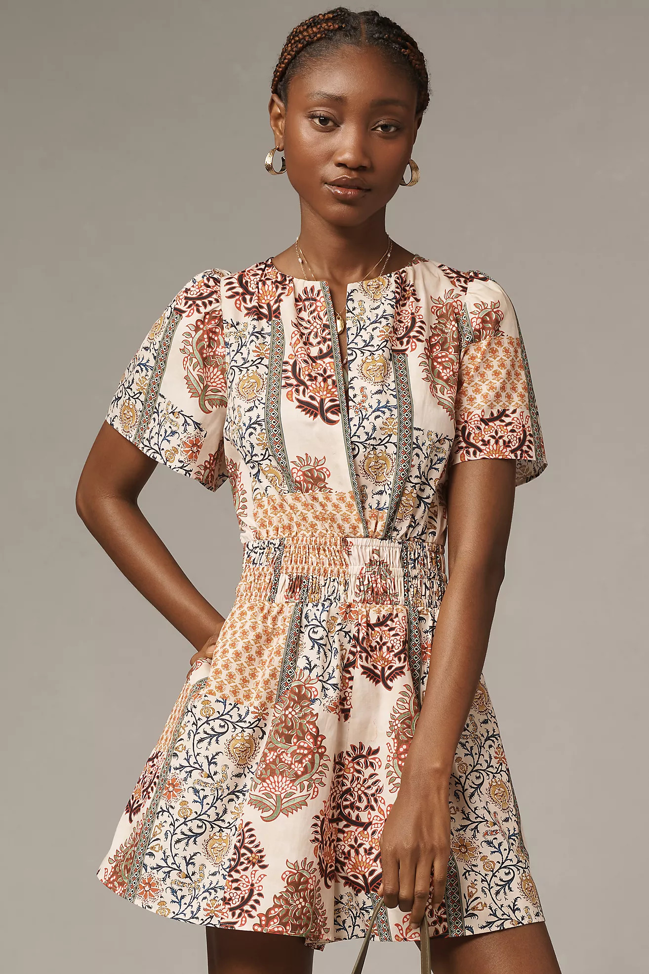 The Somerset Romper: Printed Poplin Edition | Anthropologie (US)