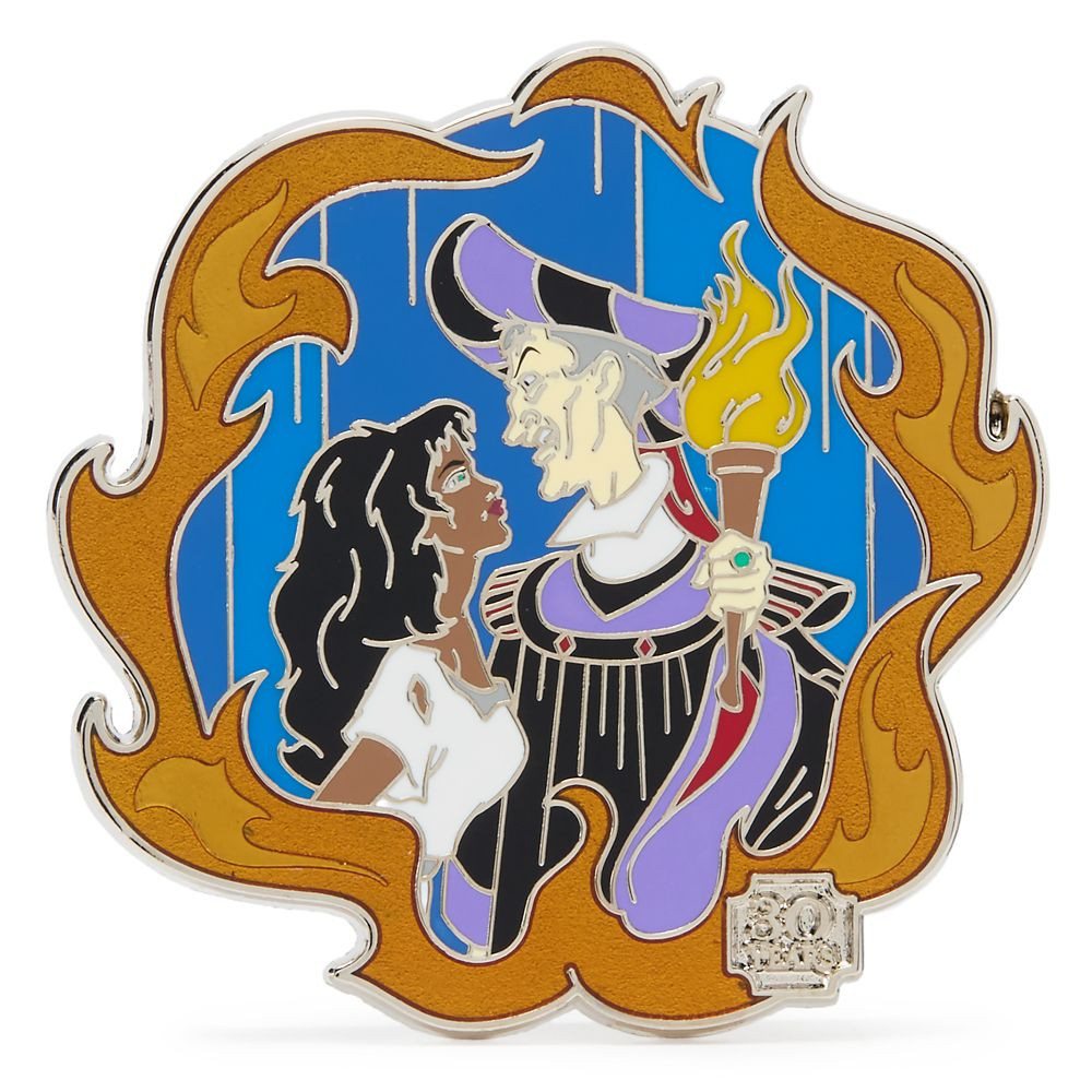 Esmeralda and Frollo Pin \u2013 The Hunchback of Notre Dame 30th Anniversary \u2013 Limited Relea... | Disney Store