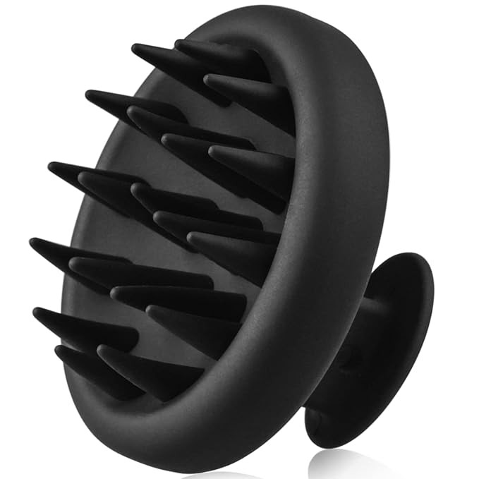 Scalp Massager Shampoo Brush, Waterproof Shower Scalp Scrubber with Soft Silicone Bristles, Scalp... | Amazon (US)