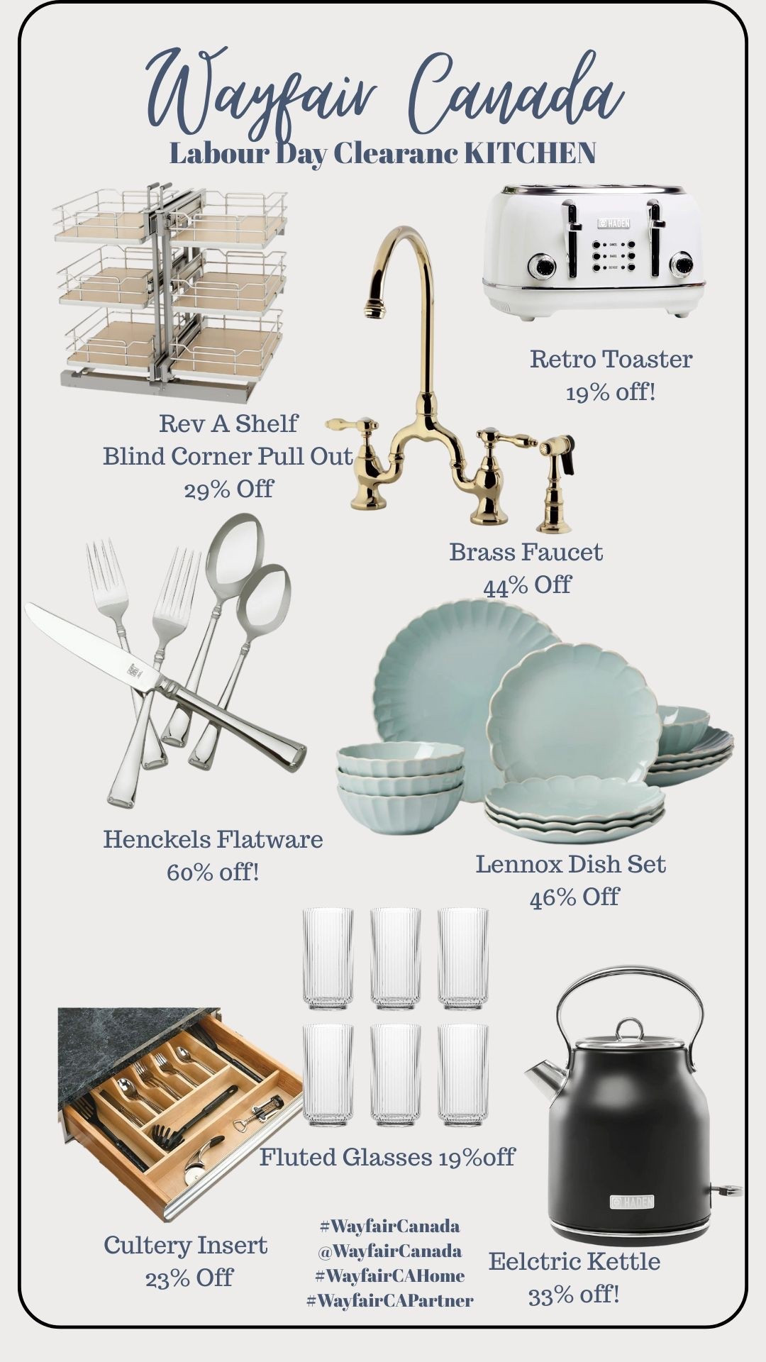 My kitchen sale picks from the Wayfair Canada Labour Day Clearance, on now until September 2, with up to 70% off and fast shipping!

 #LTKCanada #LTKcasa #ltkhome #ltksalealert #WayfairCAPartner #WayfairCAHome @WayfairCanada
#LTKHome






#LTKSaleAlert #LTKHome