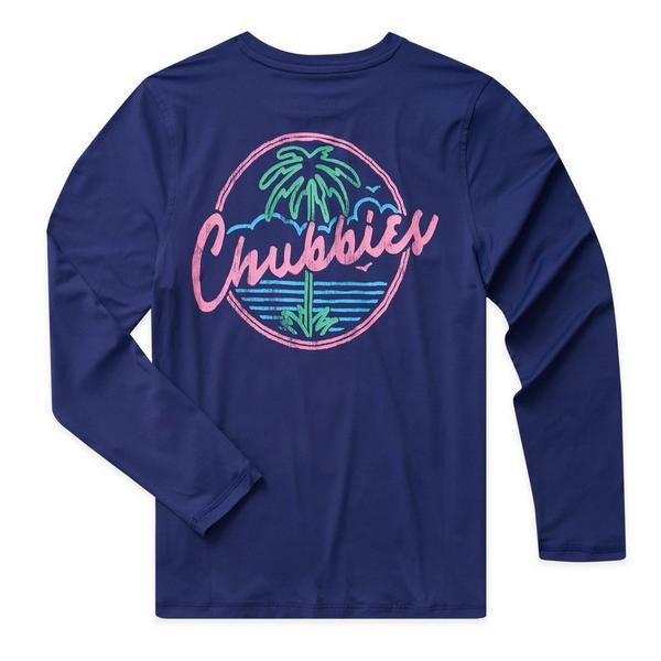 Kids' Chubbies Graphic UPF 50+ Long Sleeve T-Shirt XSmall The Night Never Sleeps | Scheels Sports