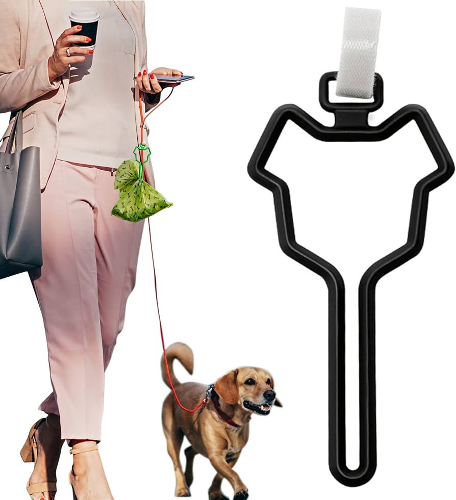 Dalzom® 2Pcs Dog Poop Bag Holder, Premium Waste Bag Holder Carrier for Leash, Dog Poop Bag Dispe... | Amazon (US)