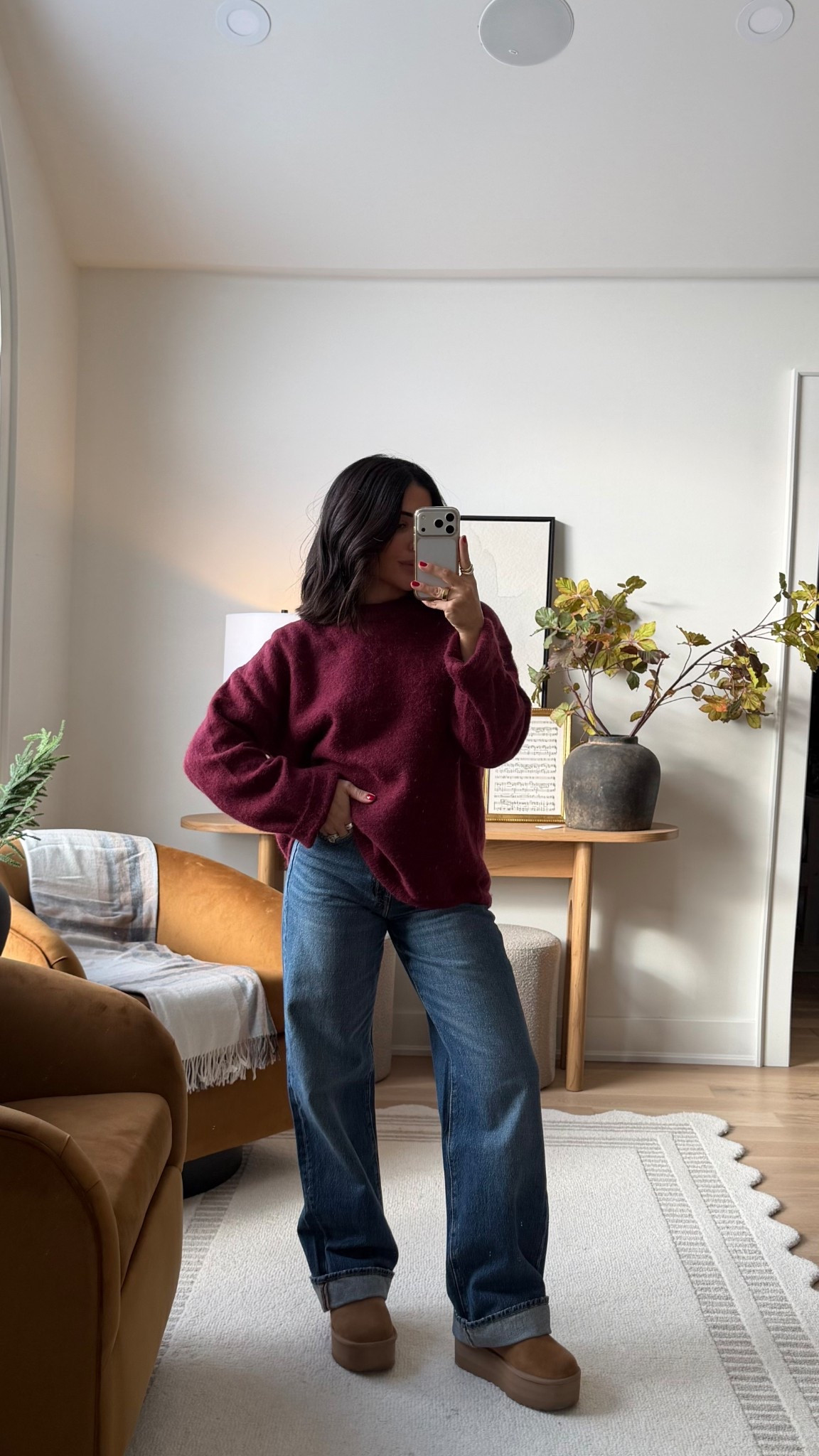 Sweater - XS
Jeans - size 25 regular 

#LTKworkwear #LTKwinter #LTKsale