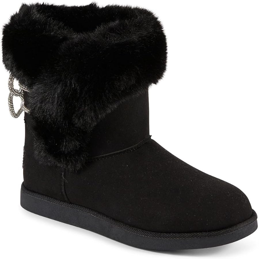 Juicy Couture Women's Slip On Winter Snow Boots Warm & Insulated Fur Lining Comfortable Fashion B... | Amazon (US)