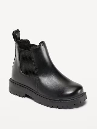 Faux-Leather Chelsea Boots for Toddler Girls | Old Navy (US)