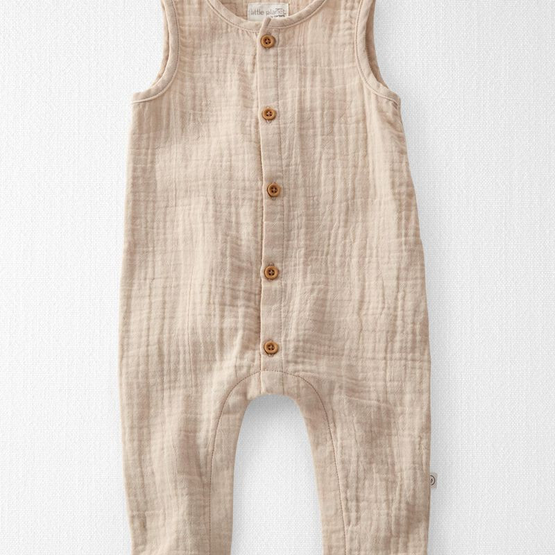 Organic Cotton Gauze Jumpsuit | Carter's