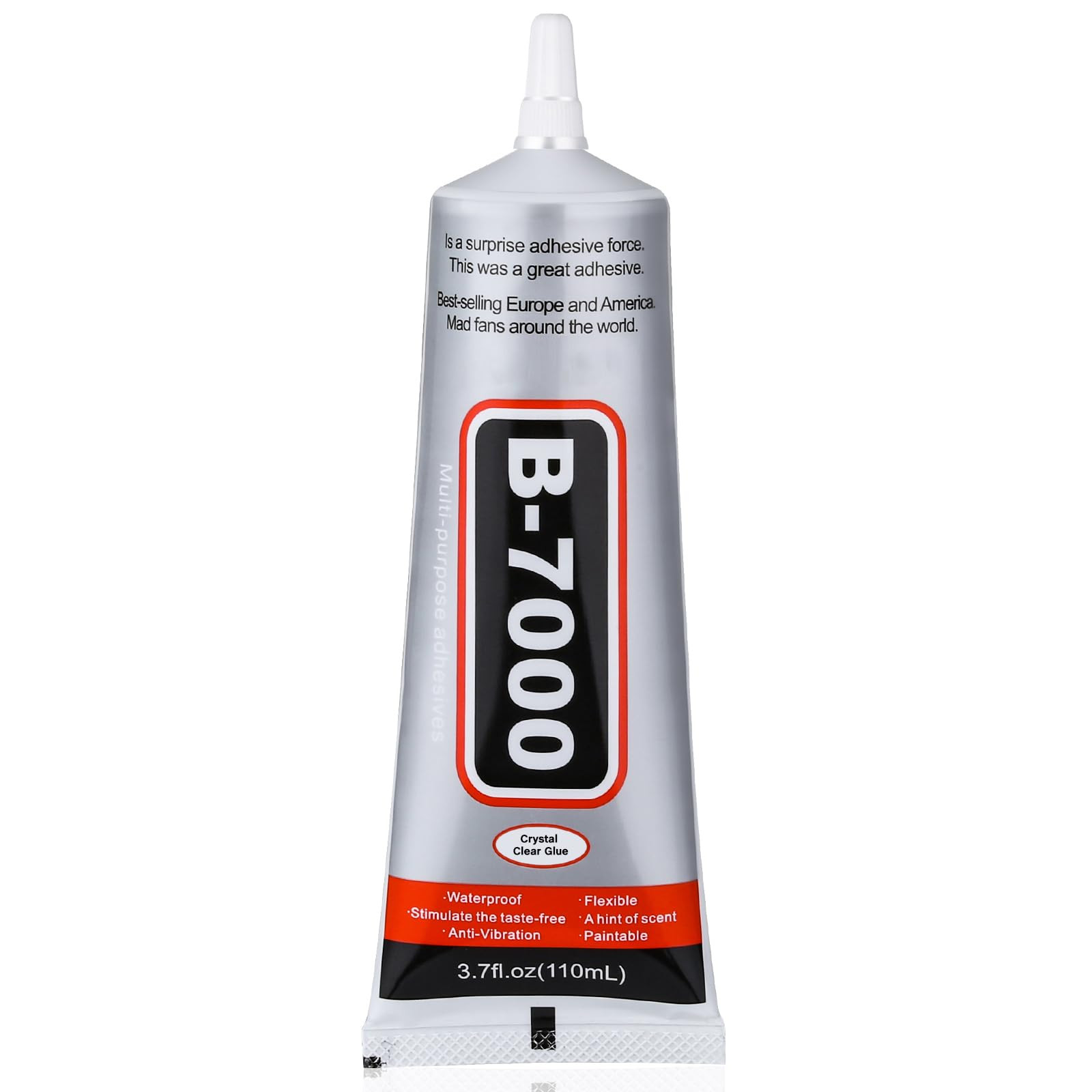 B7000 Jewelry Bead Glue for Jewelry Making, Crystal Clear Glue 3.7 fl oz B7000+Plus Multipurpose ... | Amazon (US)