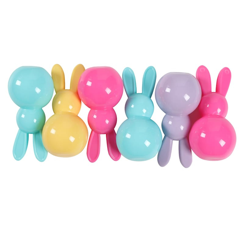 6-Pack Bunny Shaped Plastic Easter Eggs | At Home