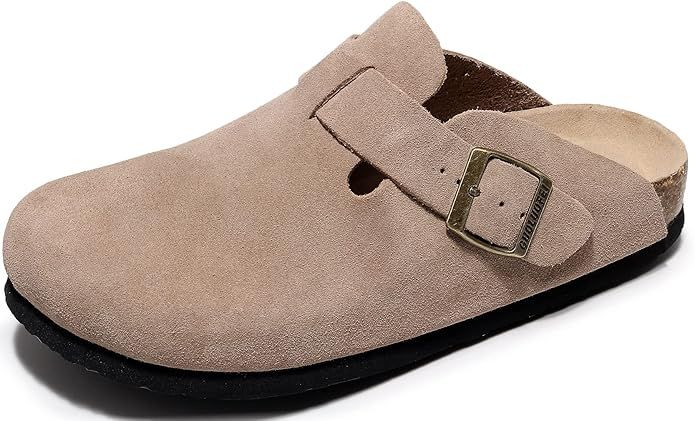 Clogs For Women, Womens Clogs- Mules House Slipers With Arch Support And Adjustable Buckle | Amazon (US)