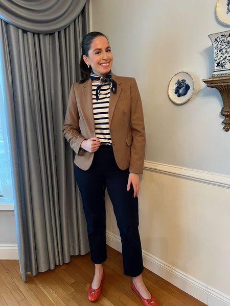 Here’s your winter to spring workwear inspo ➡️


Winter to spring, workwear, business casual, stripes and polka dots, spring transition outfits, office style, office outfits, law firm, suiting, spring workwear, spring outfits, spring transition outfits, striped shirt, boat neck shirt, brown blazer, comfortable work pants, silk scarf, bandana

#LTKSeasonal #LTKstyletip #LTKworkwear